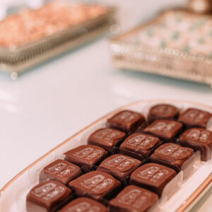 Fudge de chocolate com Nozes