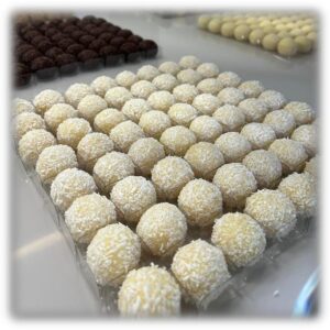 Beijinho com coco branco