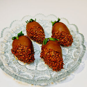 Bombom de Morango com Brigadeiro